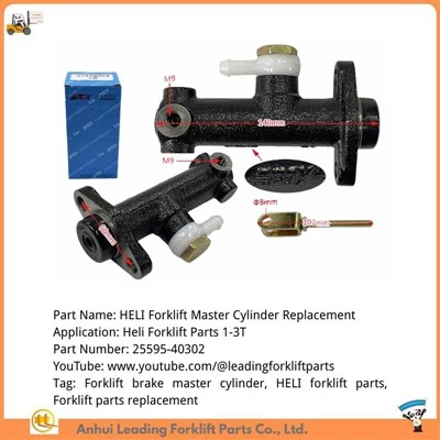 中国フォークリフト部品交換|HELI フォークリフトのマスターシリンダー交換|25595-40302